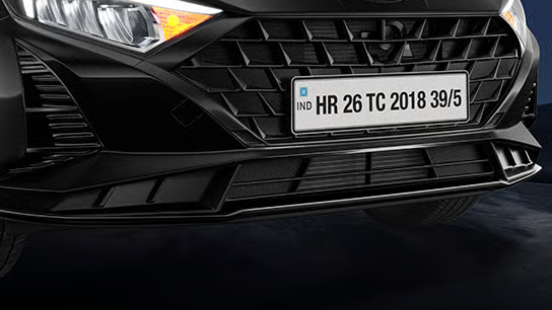 hyundai i 20 knight edition front grille