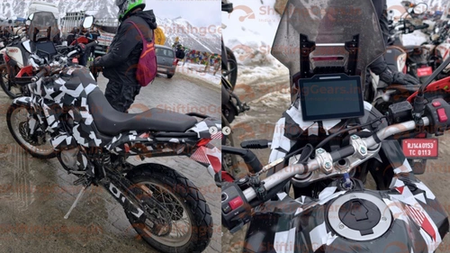 Hero Xpulse 421 Adventure Motorcycle Spied Testing in India Image