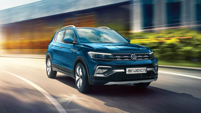 Volkswagen Taigun Blue