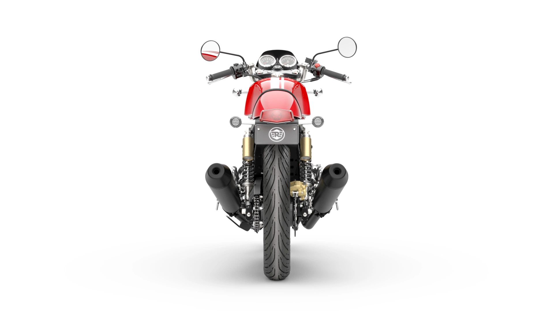 Royal Enfield Continental GT 650 Rear profile