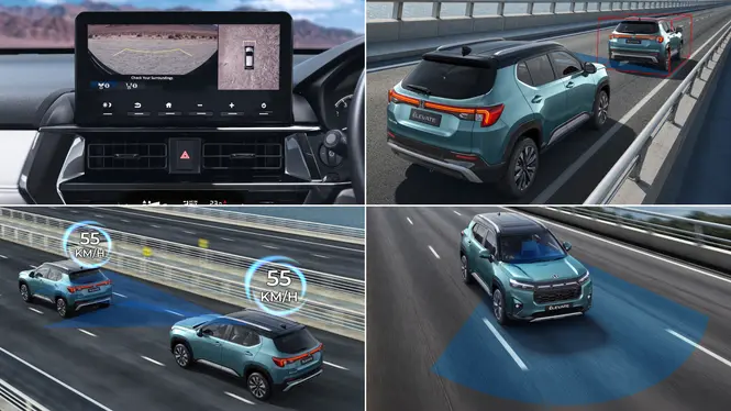 2026 Honda Elevate Facelift 360° Surround Vision Camera (Multi-View), Collision Mitigation Braking System (CMBS), Adaptive Cruise Control with Low Speed Follow, Lane Keeping Assist System (LKAS)