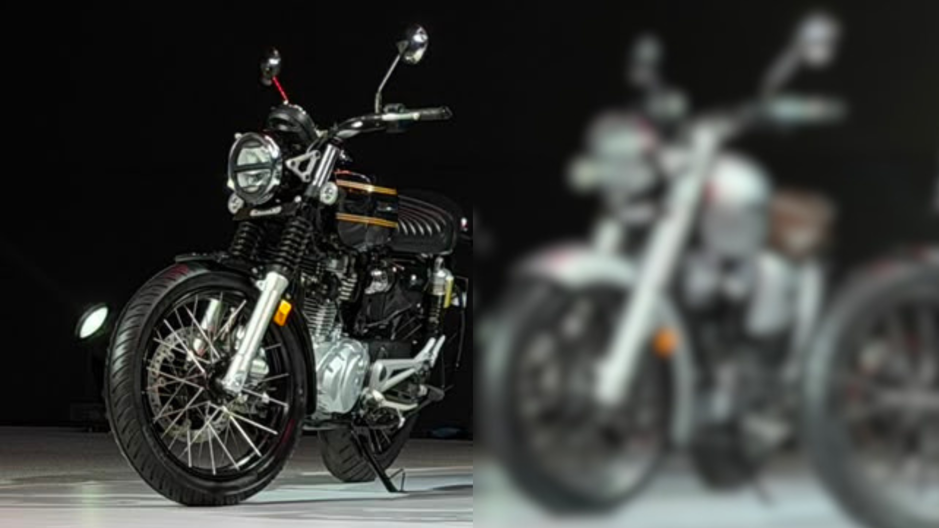Honda CB500 in black