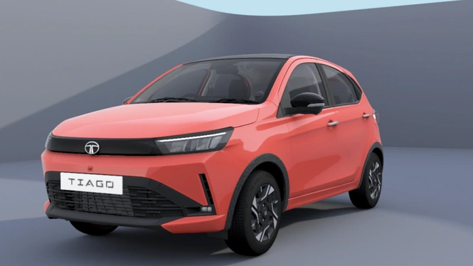new tata tiago creative plus in varanasi color