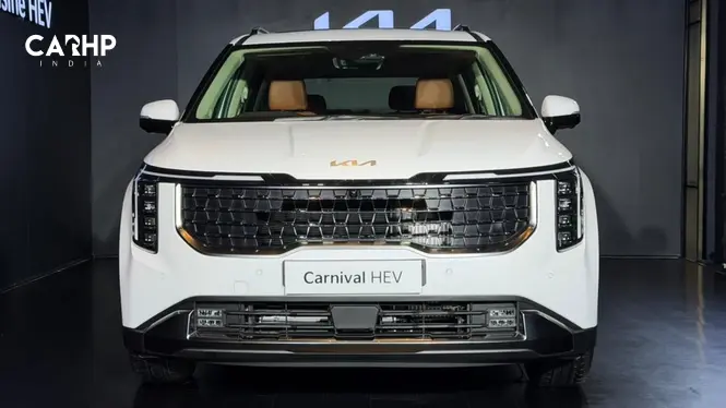 Kia Carnival HEV Exterior Front Left Three Quarter View
