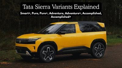 Every Tata Sierra Variant Explained