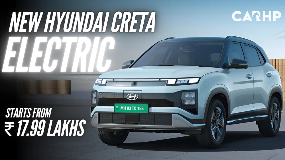 Hyundai Creta EV Debuts With 473 KM Range and Costs 17.99 Lakhs