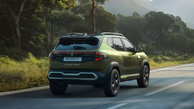 Renault Duster 2026 rear