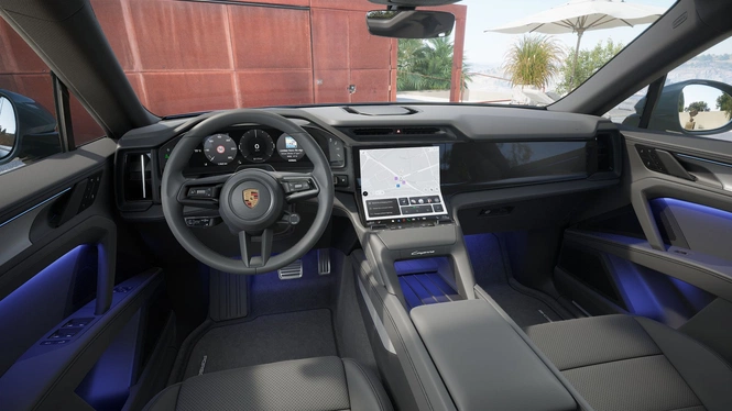 Porsche Cayenne S Electric Interior
