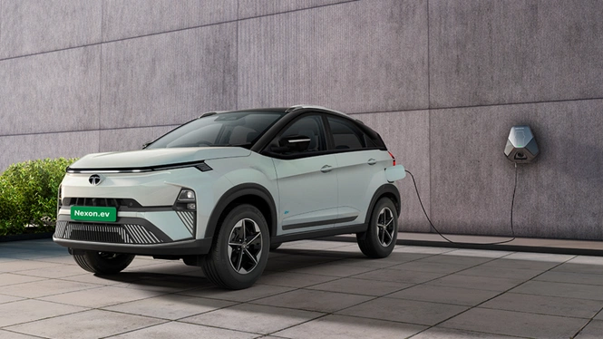 Tata Nexon EV charging