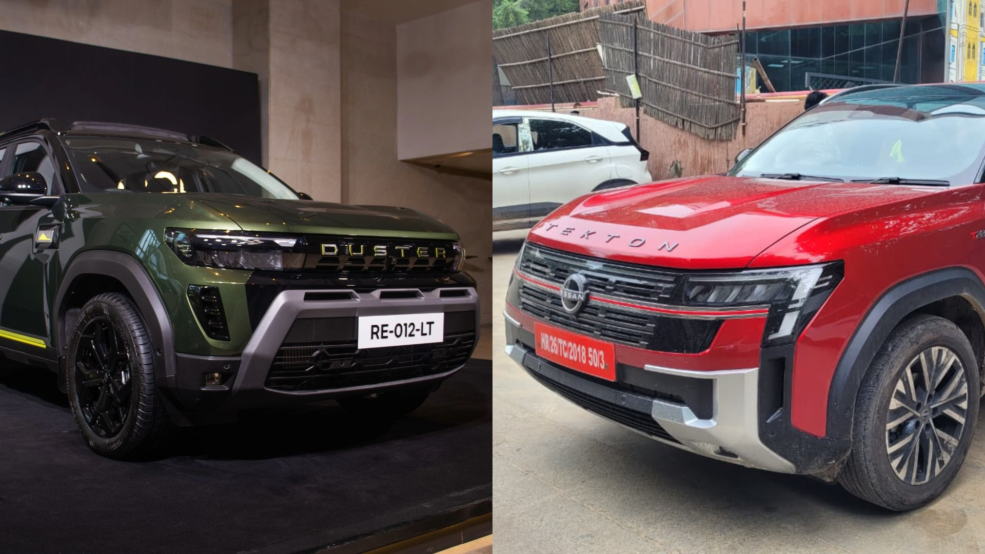 Renault Duster and Nissan Tekton