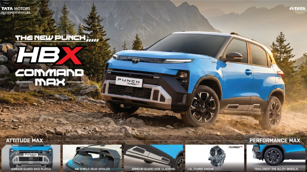 Tata Punch HBX Edition Teased Before Launch