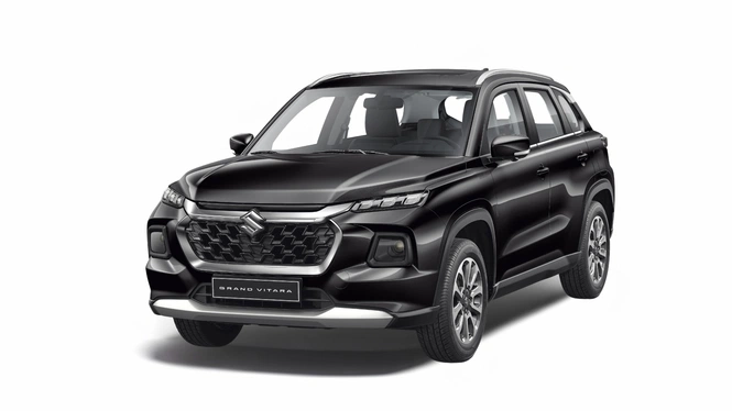 grand vitara hybrid in grey varaints guide 2025