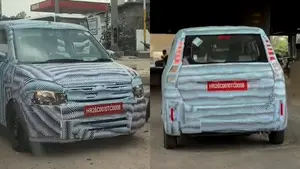 Maruti Wagon R Facelift Spied Testing With New Head and Tail Lights