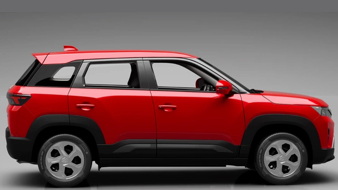 Maruti Brezza LXi side profile