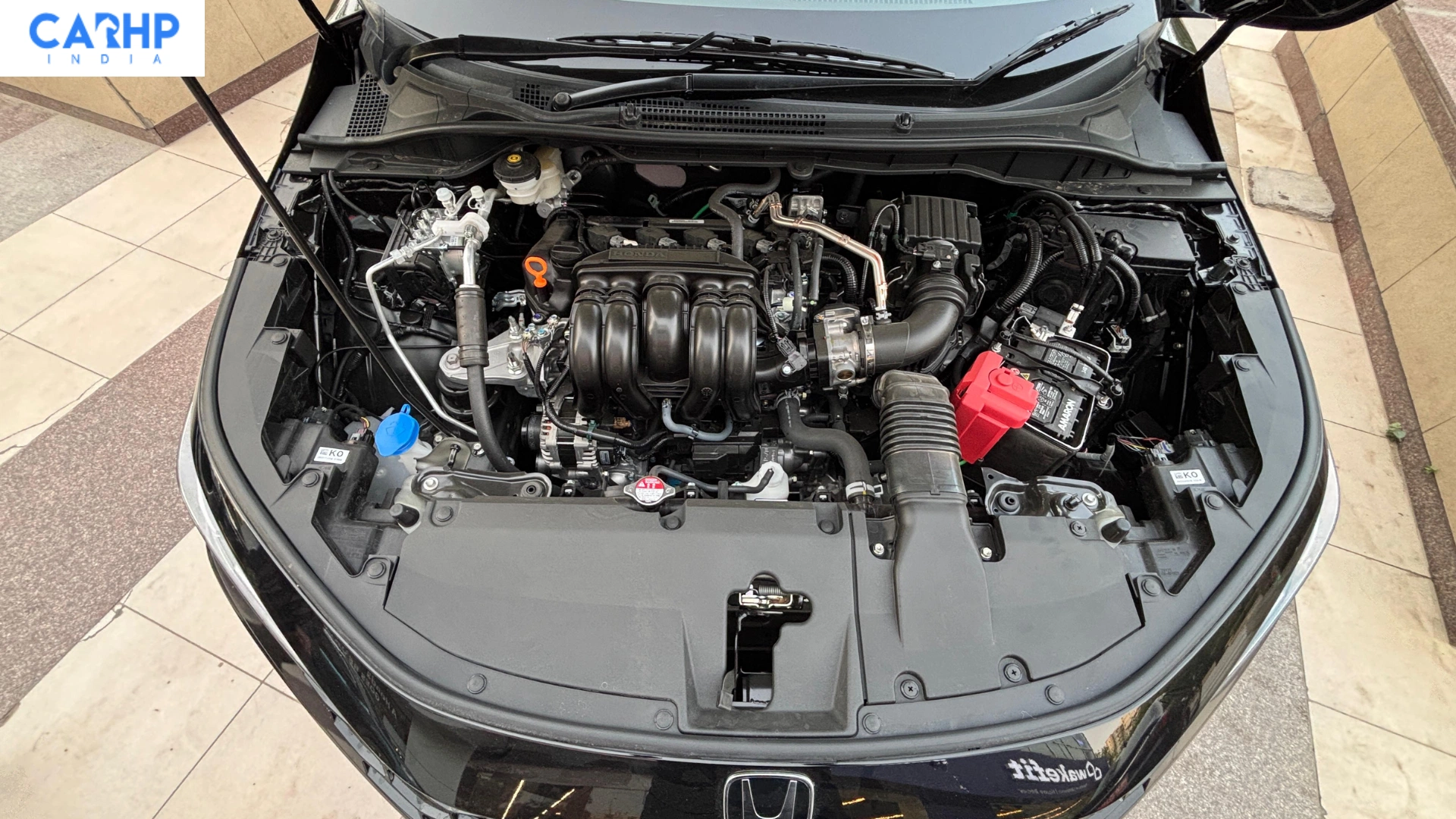 Honda city facelift V CVT engine bay
