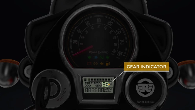 Classic 350 Gear Position Indicator