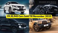 29,10,945 Cars Sold Till November 2025