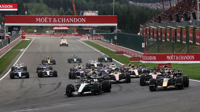 2026 Belgian GP Start
