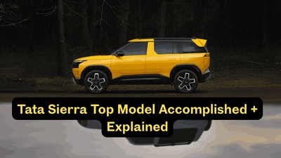 Tata Sierra Top Model Accomplished + Persona Features Explained