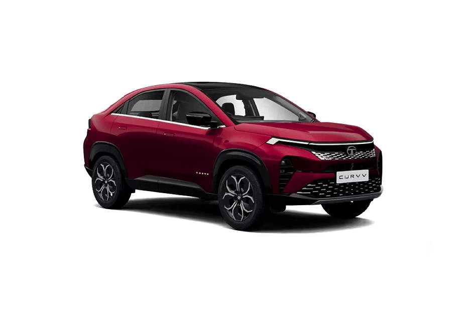 Tata Curvv Nitro Crimson Dual Tone